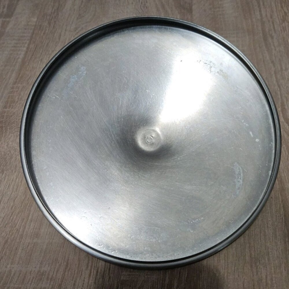 Vintage Revere Ware 1801 Copper Bottom 8 Qt Quart Stock Pot & Lid USA Clinton OH - Picture 5 of 10